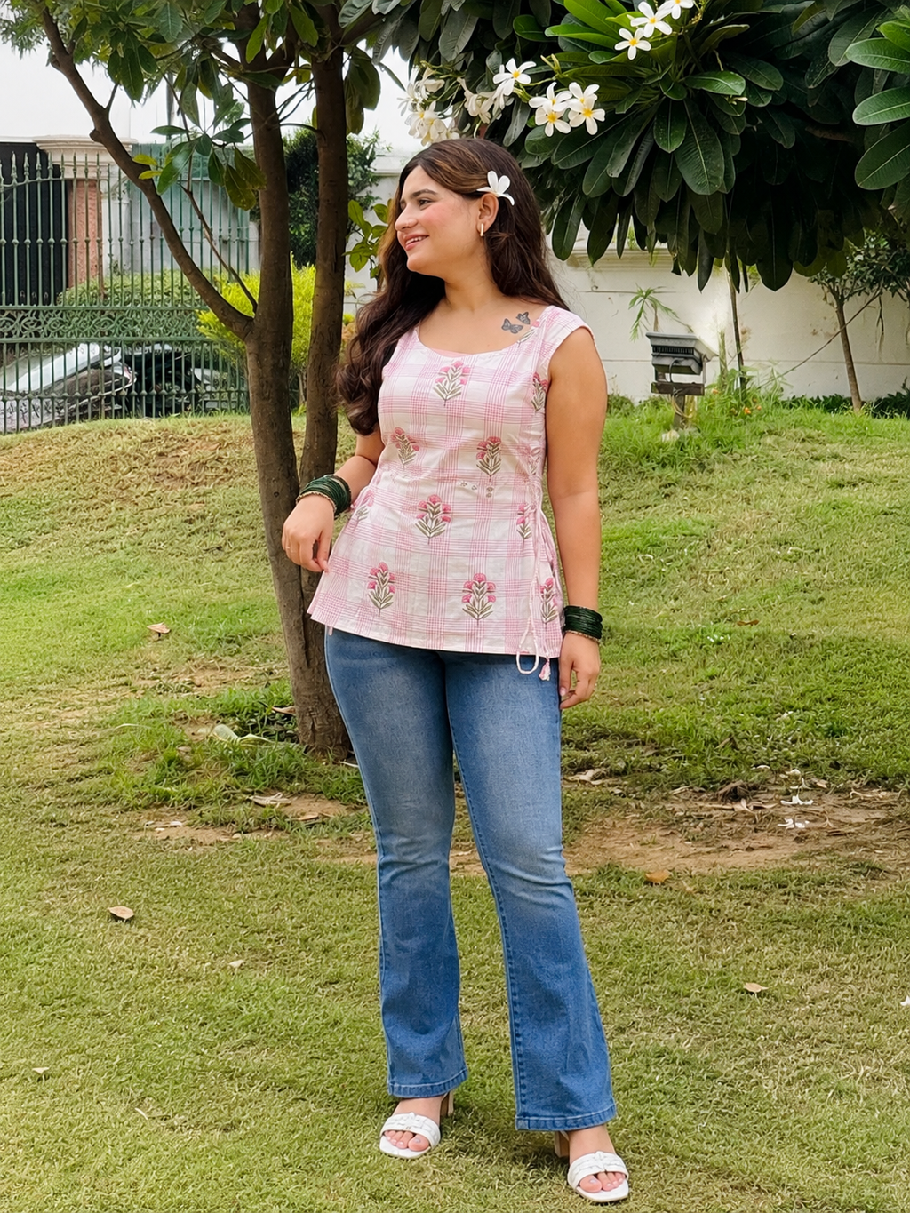 4. Flora check side coreset top
