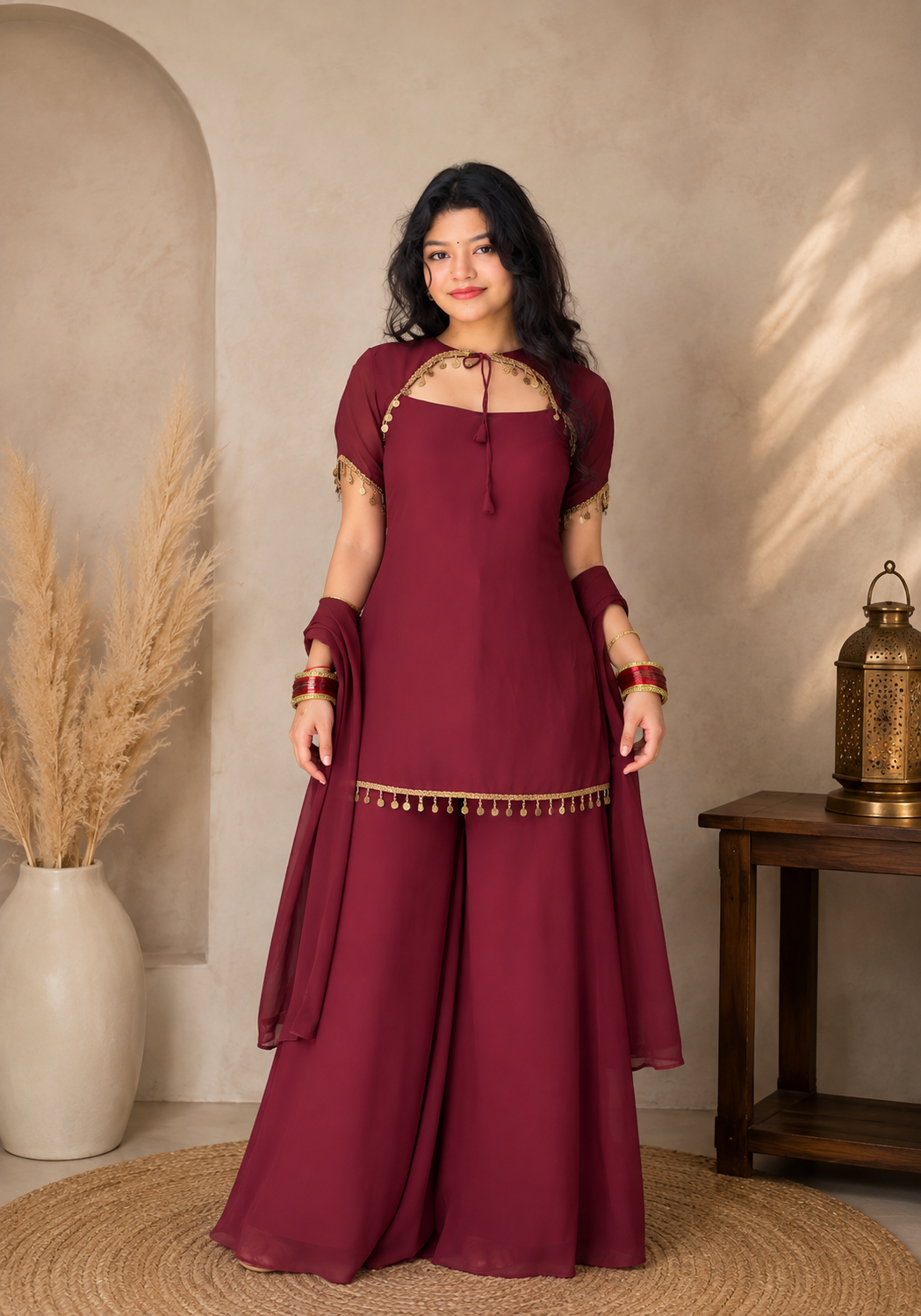 1. Afsara sharara set